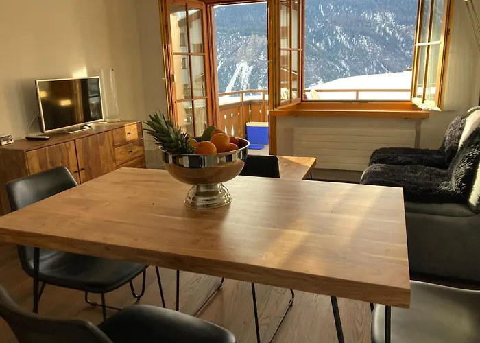 Traumwohnung In Buendner Bergen Appartamento *